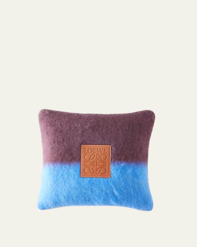 Striped Mohair Cushion